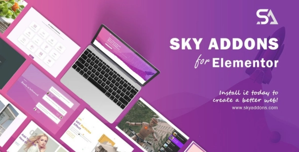 sky addon for elementor plugin wordpress