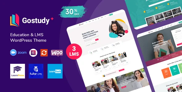 Gostudy - Education and Courses WordPress Theme 