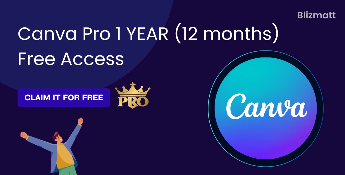 Canva Pro 1 YEAR Free Access Free Gift